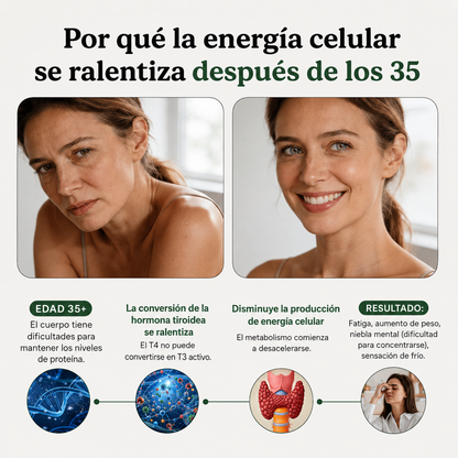 TIVA™ — Soporte Tiroideo Natural para Mujeres con Hipotiroidismo